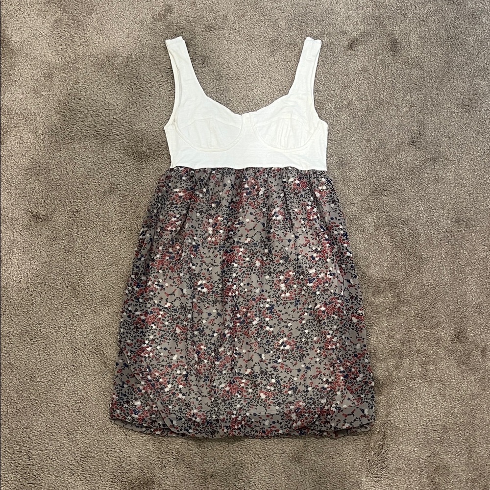 3 + 1 Audrey Floral Print Bubble Dress
